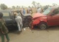 Yadda hatsari ya hada da wasu motoci dauke da fasinjoji