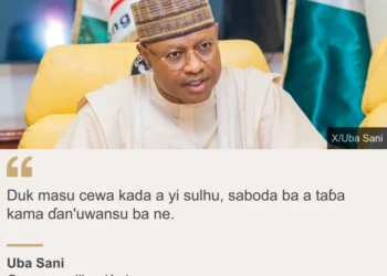 Wani gwamna ya fadi dalilan da suka Saka shi yin sulhu da yanbindiga a jihar sa