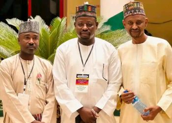 At the 2-Day Online Media Retreat in Dutse, Jigawa State.