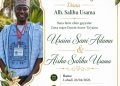 Mu Na Gayyatar  ‘Yan Uwa Da Abokanan Arziki Zuwa Gurin Daurin Auren:- Comr.  Usaini Sani Adamu !!!