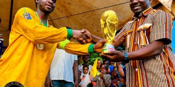 An Kammala Gasar Kwallon Kafar Sada Zumunchi Dan Muna Murnar Zagayuwar Sallah Babba Cikin Nasara A Garin Nkawkawo Dake Kasar Ghana