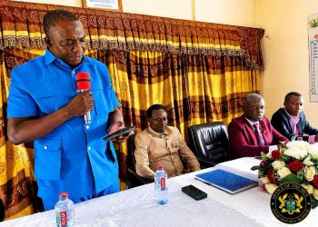 Babban Darakta Na Majalisar Kula Da Yankin Gabas (Eastern Regional Coordinating Council – RCC) Ya Kai Ziyar Aiki  Majalisar Birnin Kwahu West, Dake Kasar Ghana