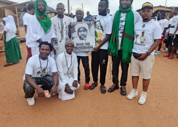 Irin Yadda Aka Gudanar Da Zagayen Mauludn Tunawa Ga Ranar Da Aka Haifi  Annabi Muhammadu SWA  A Garin Nkawkawo
