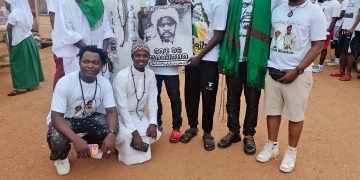 Irin Yadda Aka Gudanar Da Zagayen Mauludn Tunawa Ga Ranar Da Aka Haifi  Annabi Muhammadu SWA  A Garin Nkawkawo